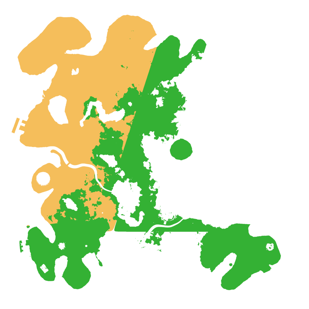 Biome Rust Map: Procedural Map, Size: 4000, Seed: 92613130