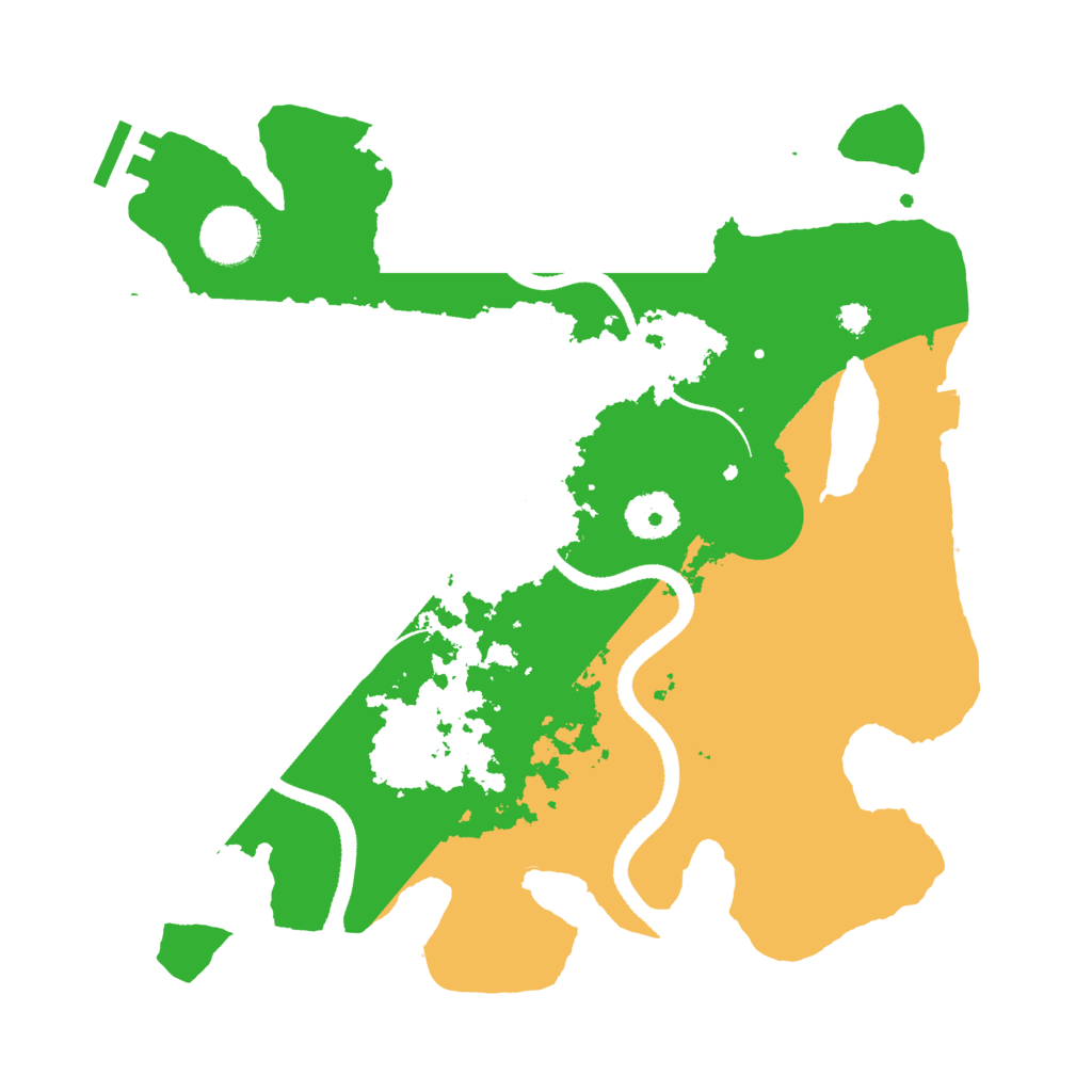 Biome Rust Map: Procedural Map, Size: 3250, Seed: 1664361531