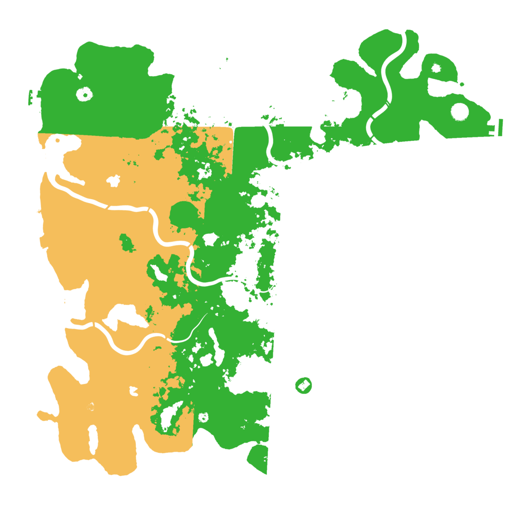 Biome Rust Map: Procedural Map, Size: 5000, Seed: 1493240671