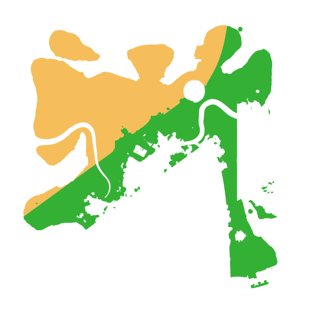 Biome Rust Map: Procedural Map, Size: 2700, Seed: 1764504126