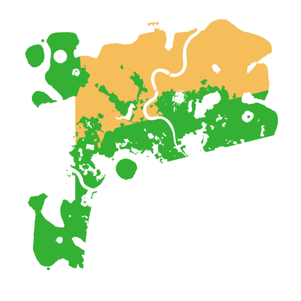 Biome Rust Map: Procedural Map, Size: 4000, Seed: 1945901402
