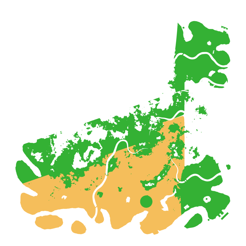 Biome Rust Map: Procedural Map, Size: 5300, Seed: 8317465