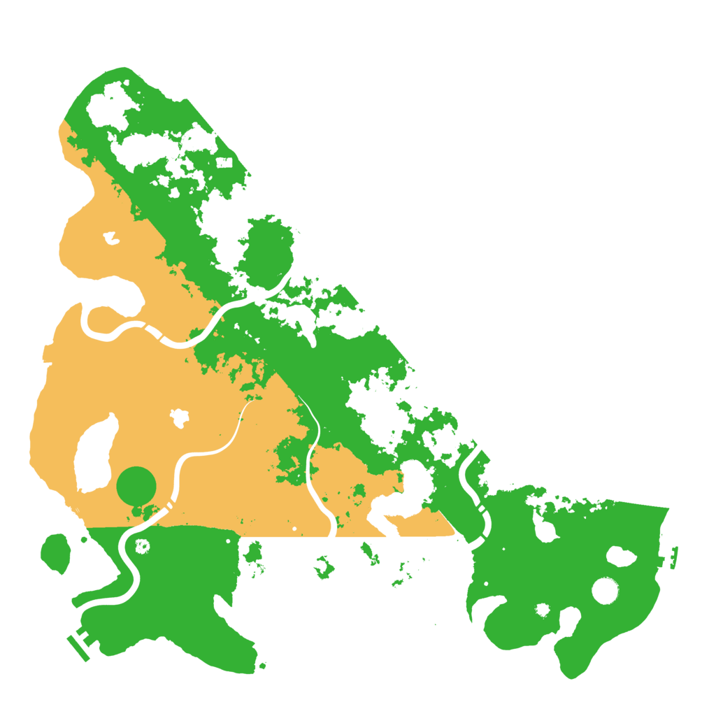 Biome Rust Map: Procedural Map, Size: 4750, Seed: 8645615