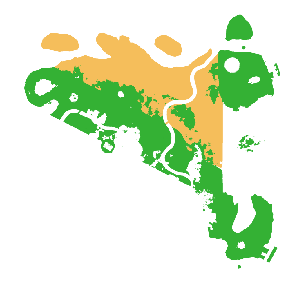 Biome Rust Map: Procedural Map, Size: 3500, Seed: 1852847171