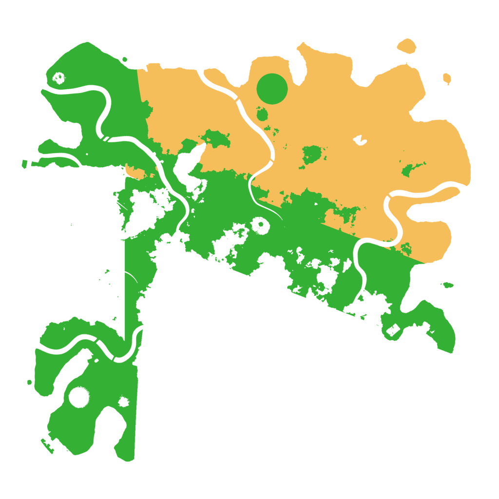 Biome Rust Map: Procedural Map, Size: 4250, Seed: 3341