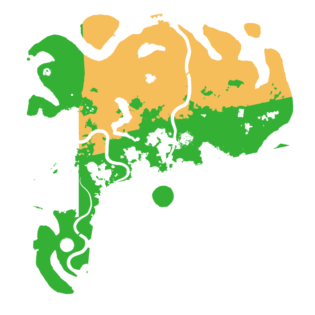 Biome Rust Map: Procedural Map, Size: 4000, Seed: 1500272752