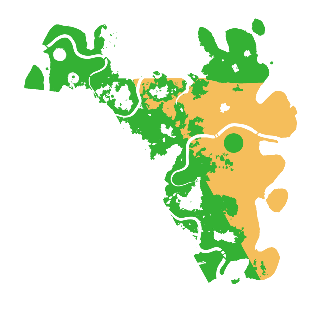 Biome Rust Map: Procedural Map, Size: 4250, Seed: 780912199