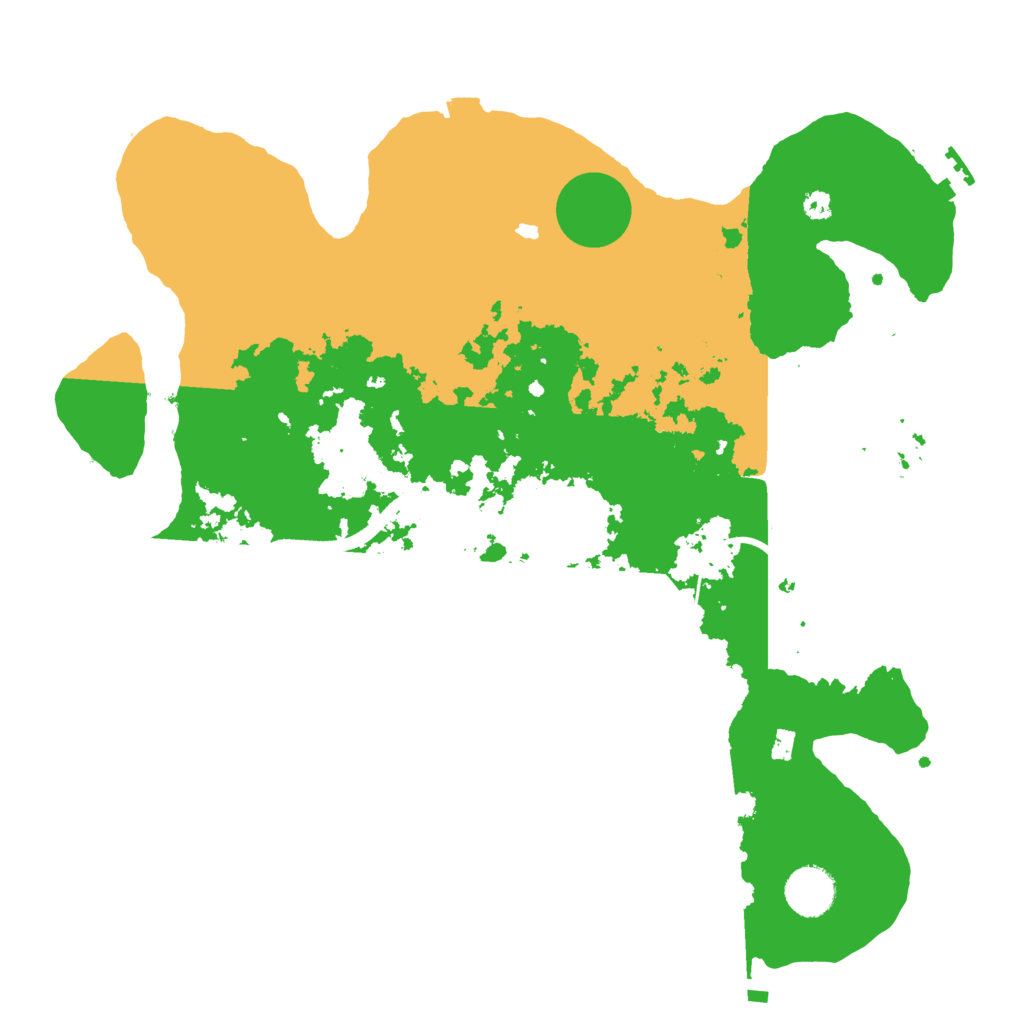 Biome Rust Map: Procedural Map, Size: 3600, Seed: 723399953