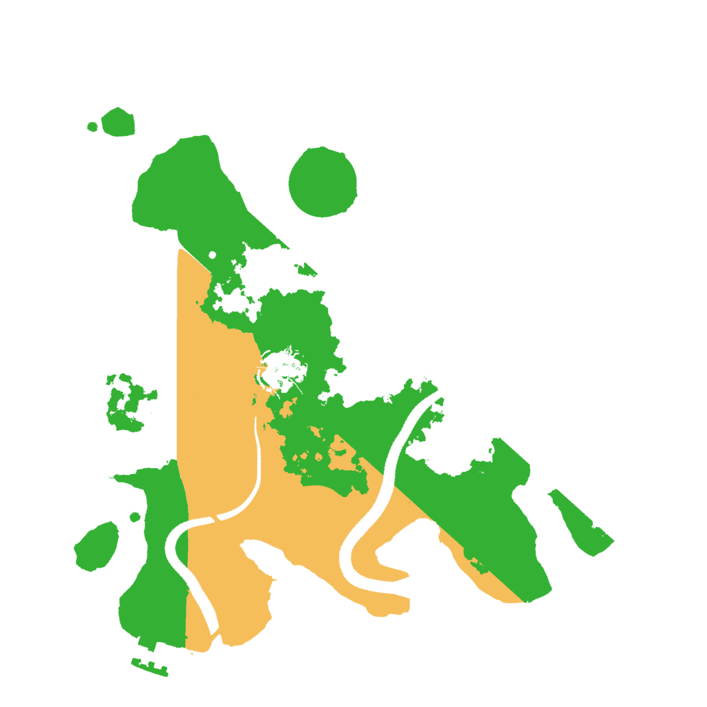 Biome Rust Map: Procedural Map, Size: 2786, Seed: 912