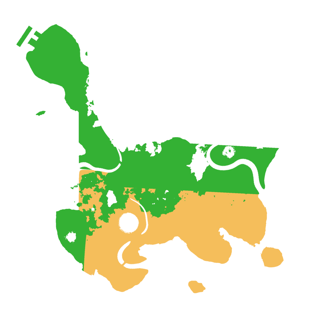 Biome Rust Map: Procedural Map, Size: 2800, Seed: 654063725