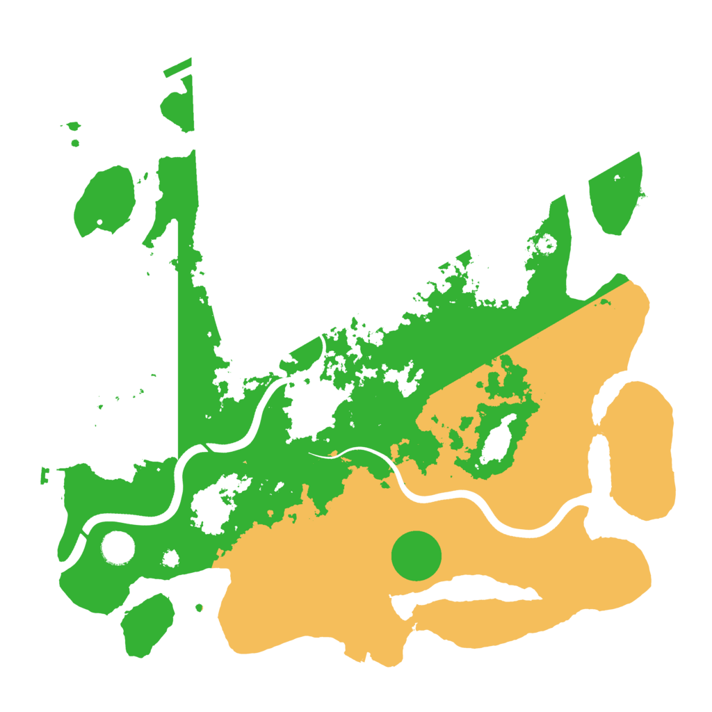 Biome Rust Map: Procedural Map, Size: 3750, Seed: 1058869078