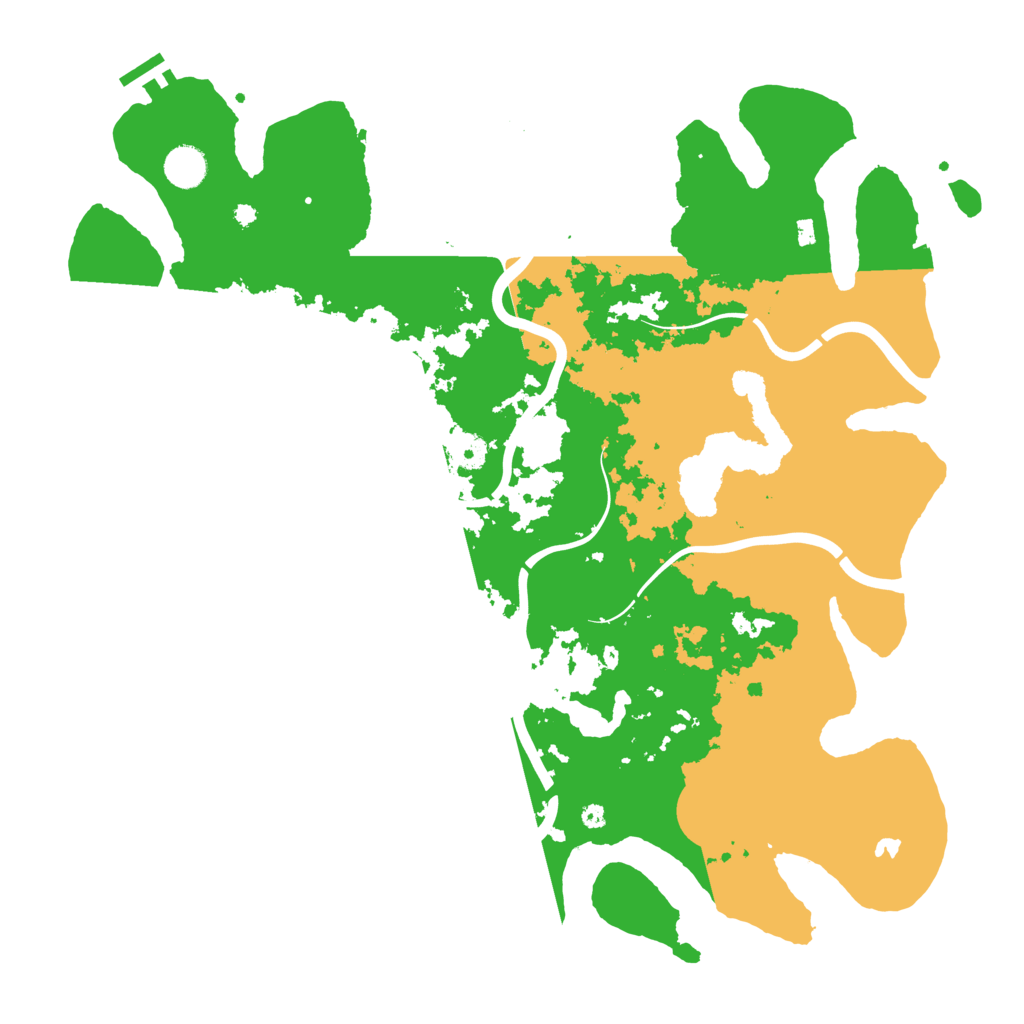 Biome Rust Map: Procedural Map, Size: 4250, Seed: 1160566877
