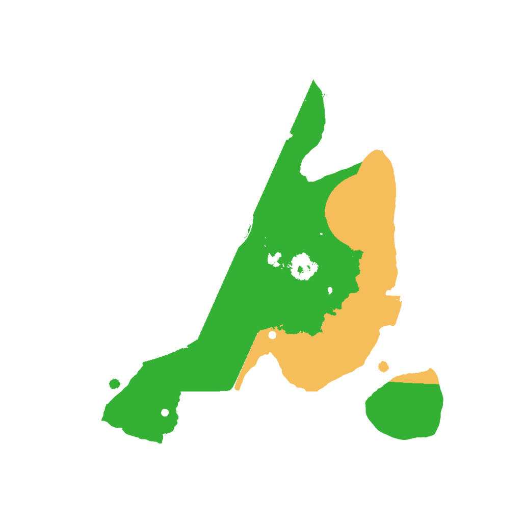 Biome Rust Map: Procedural Map, Size: 2000, Seed: 1427521008