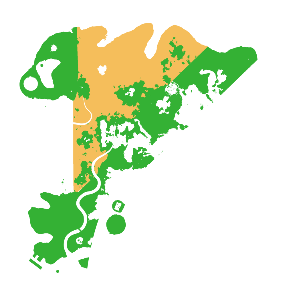 Biome Rust Map: Procedural Map, Size: 4000, Seed: 259707246