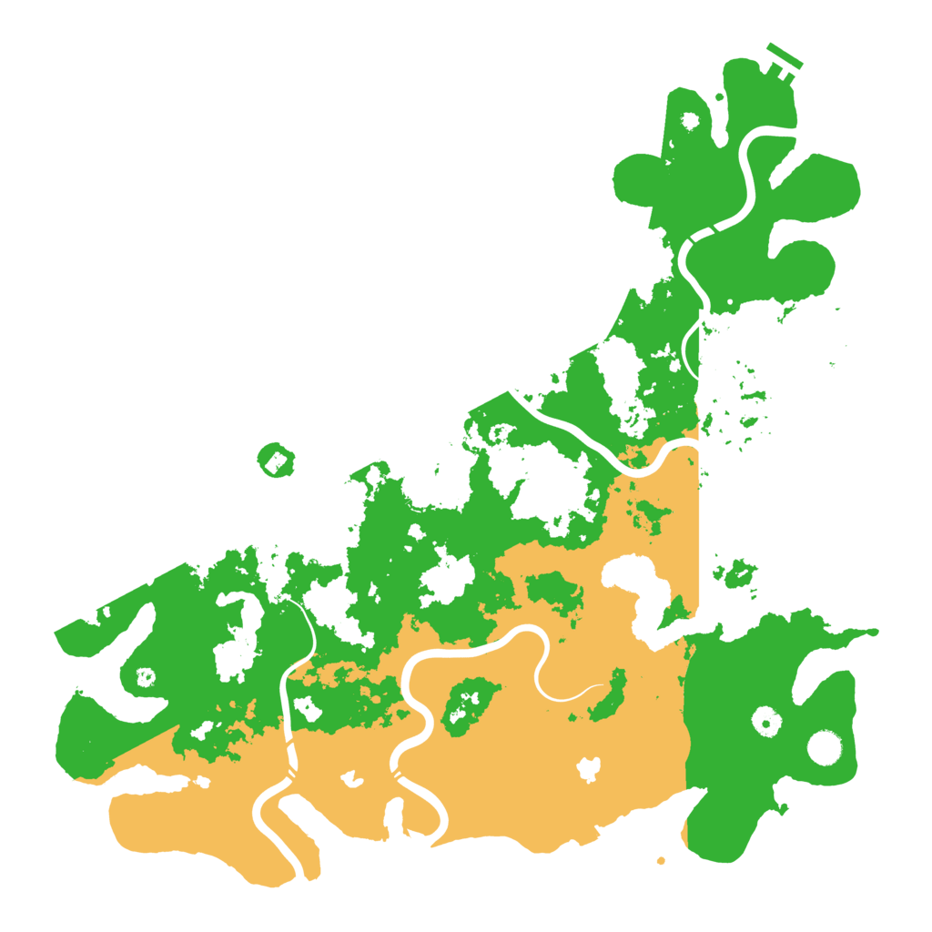 Biome Rust Map: Procedural Map, Size: 4750, Seed: 58937375