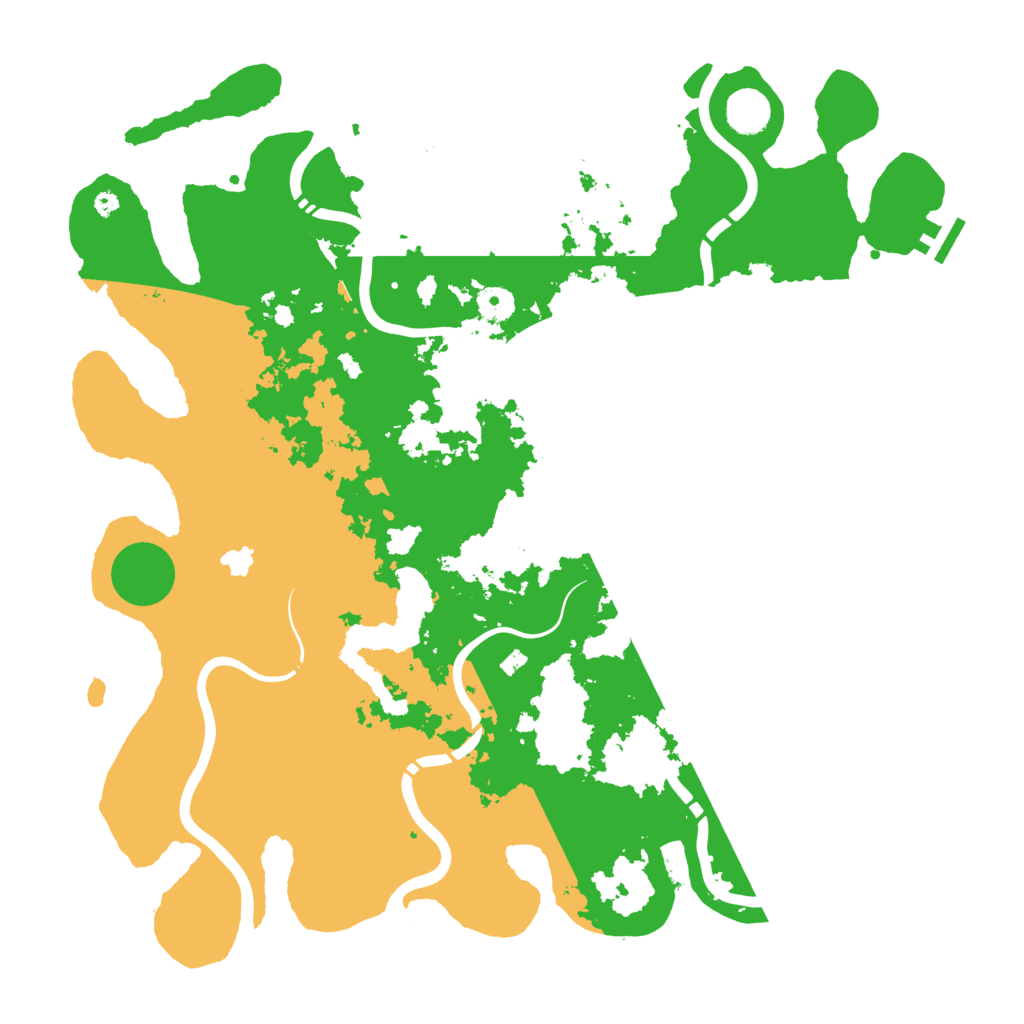Biome Rust Map: Procedural Map, Size: 4250, Seed: 1091820020