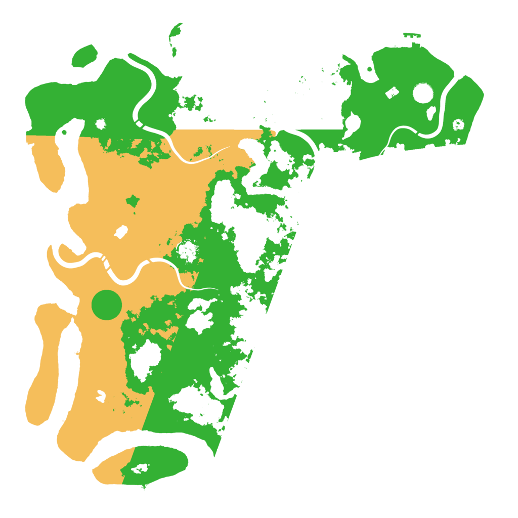 Biome Rust Map: Procedural Map, Size: 4500, Seed: 192873