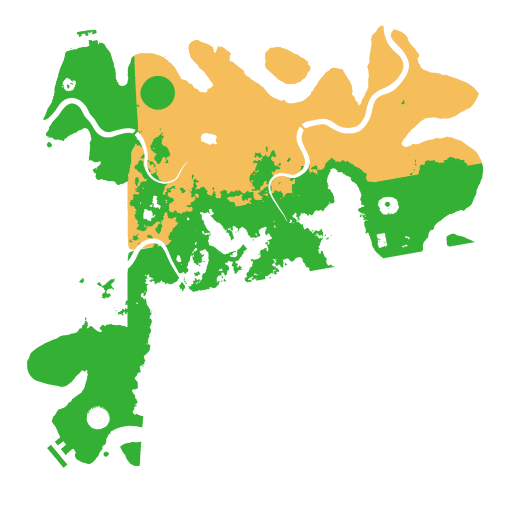 Biome Rust Map: Procedural Map, Size: 4000, Seed: 1799049271