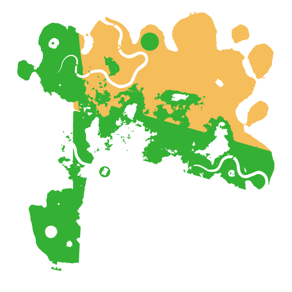 Biome Rust Map: Procedural Map, Size: 4250, Seed: 19285749