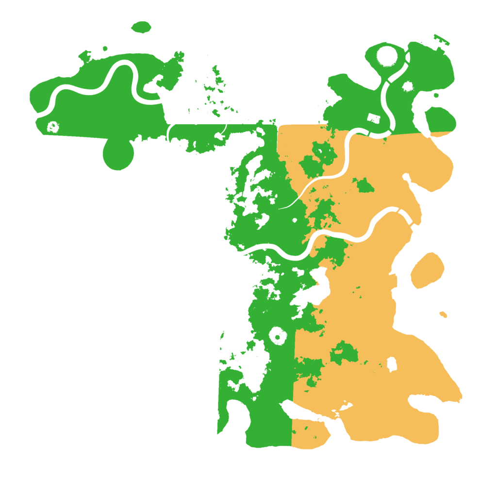 Biome Rust Map: Procedural Map, Size: 4250, Seed: 54181647