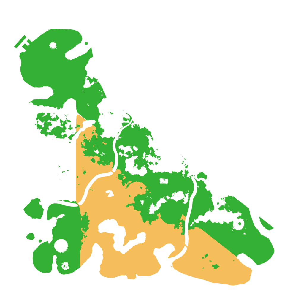 Biome Rust Map: Procedural Map, Size: 4000, Seed: 25926519