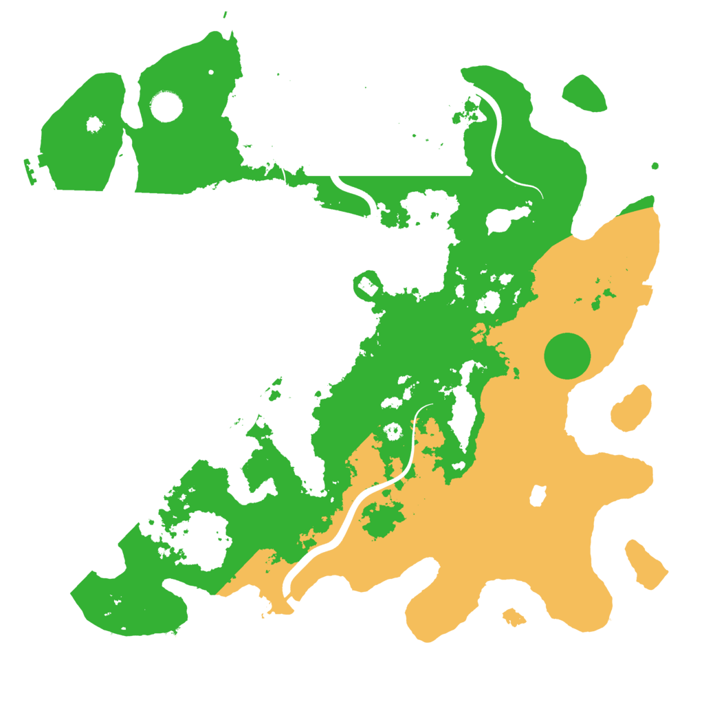Biome Rust Map: Procedural Map, Size: 4000, Seed: 659474076