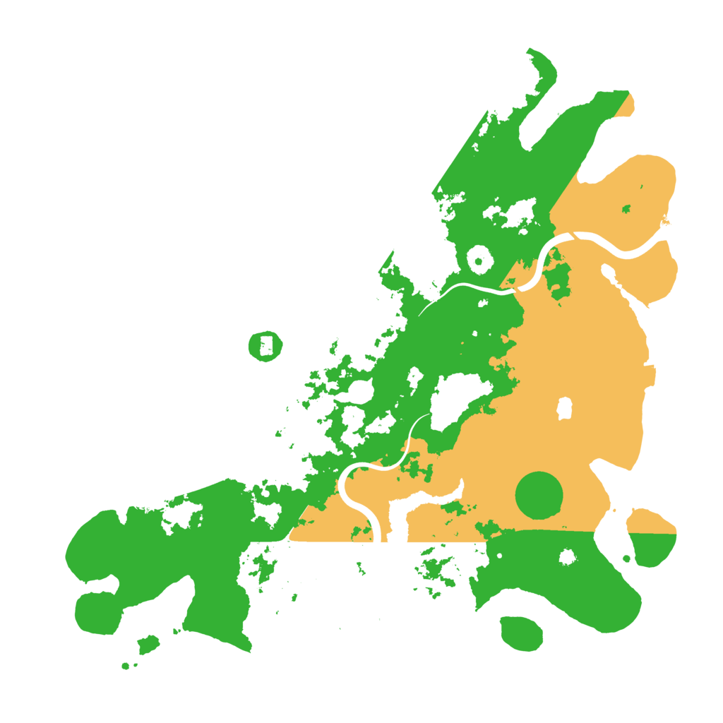Biome Rust Map: Procedural Map, Size: 4000, Seed: 635369562