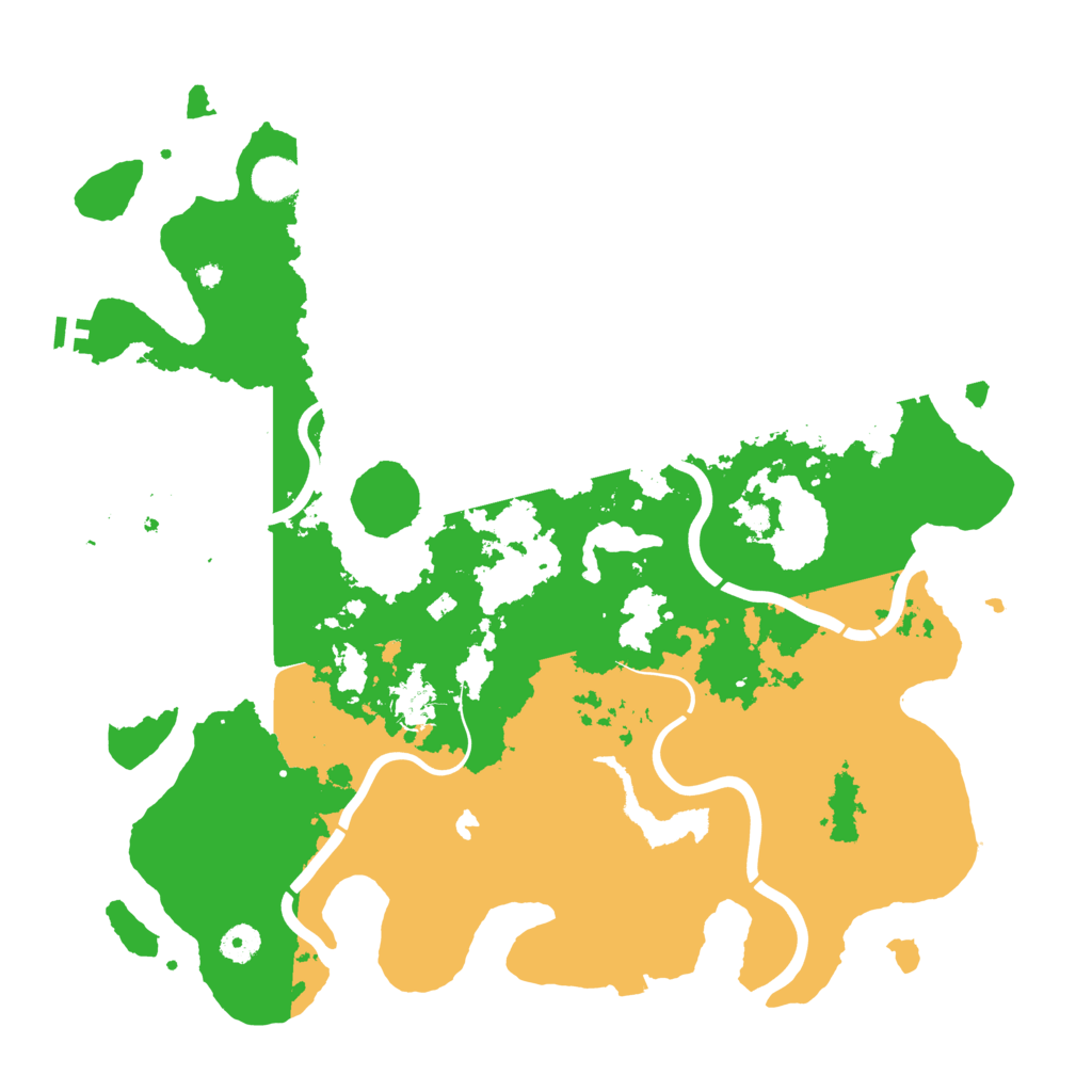 Biome Rust Map: Procedural Map, Size: 4255, Seed: 1