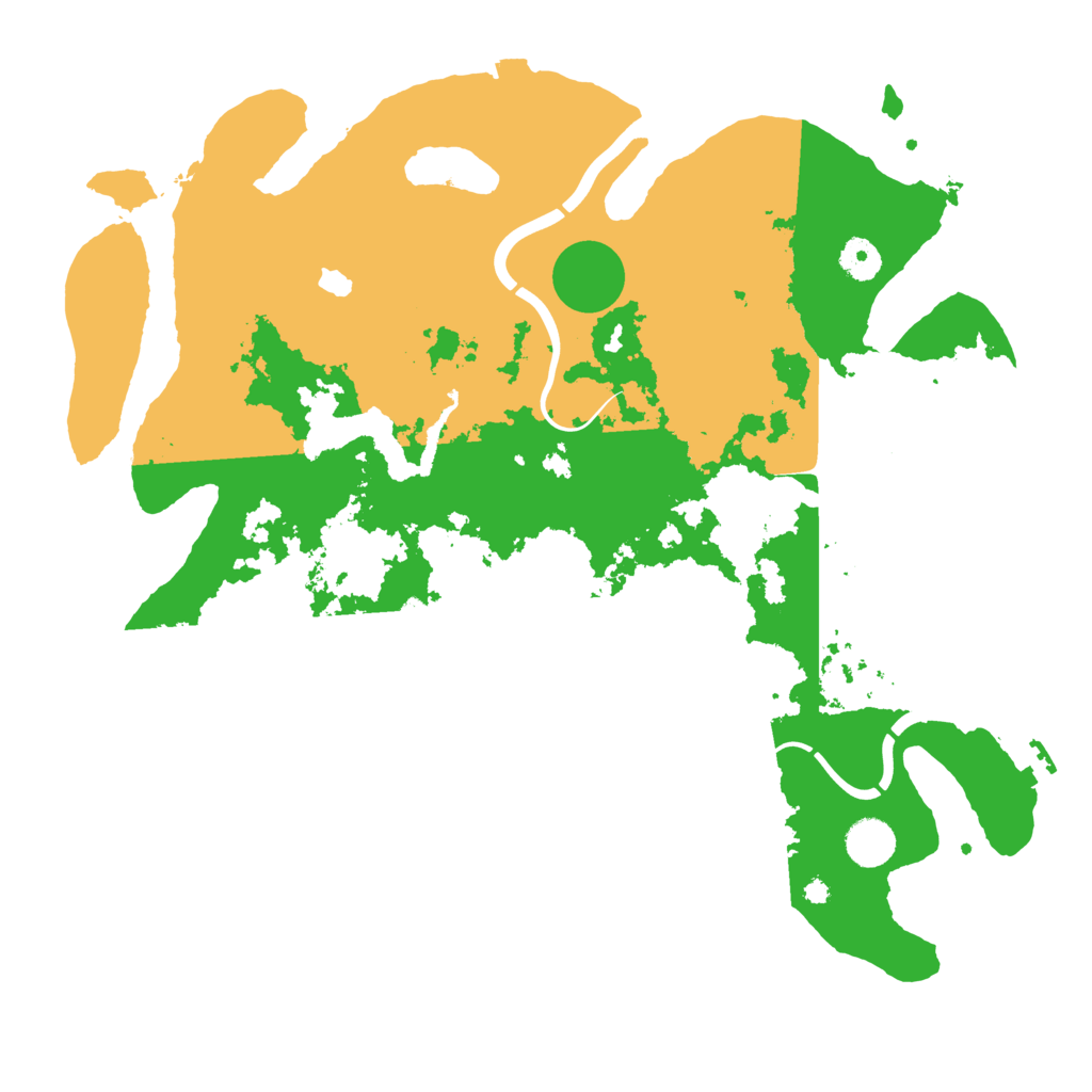 Biome Rust Map: Procedural Map, Size: 4000, Seed: 1691811916