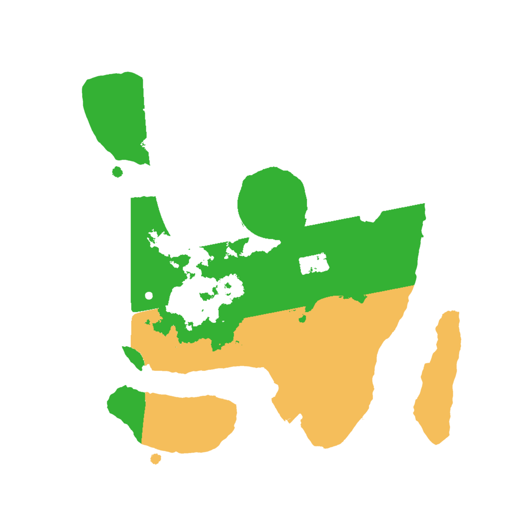 Biome Rust Map: Procedural Map, Size: 2000, Seed: 73563421