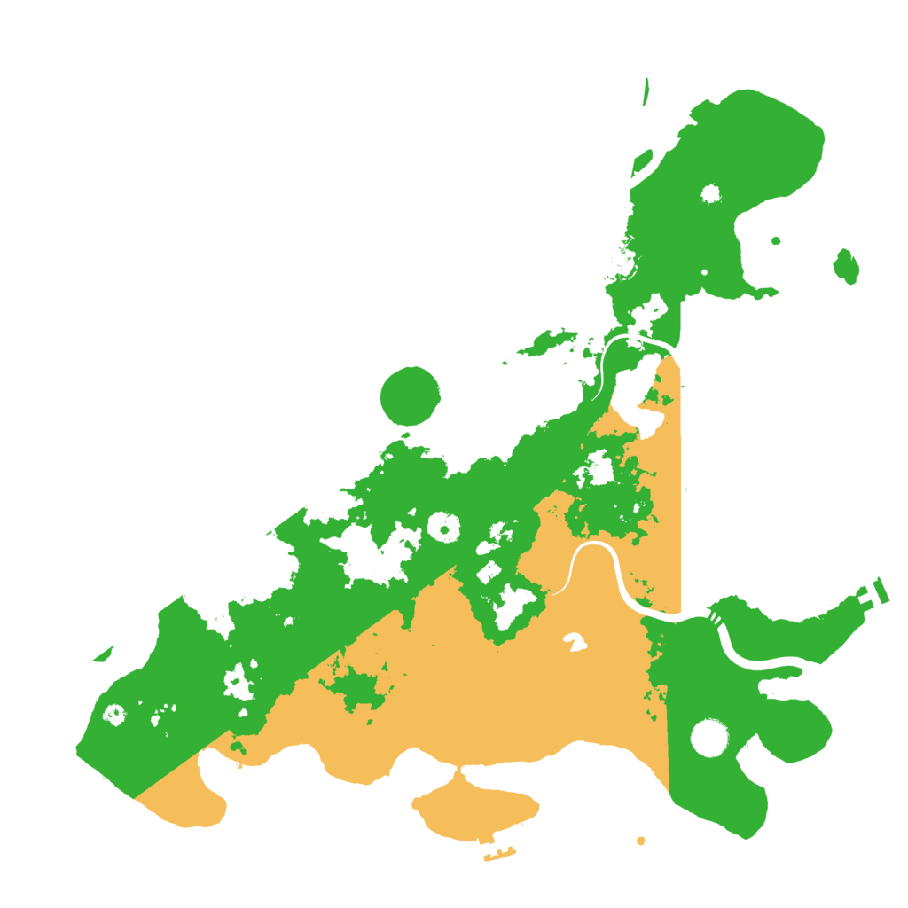 Biome Rust Map: Procedural Map, Size: 4250, Seed: 628963811