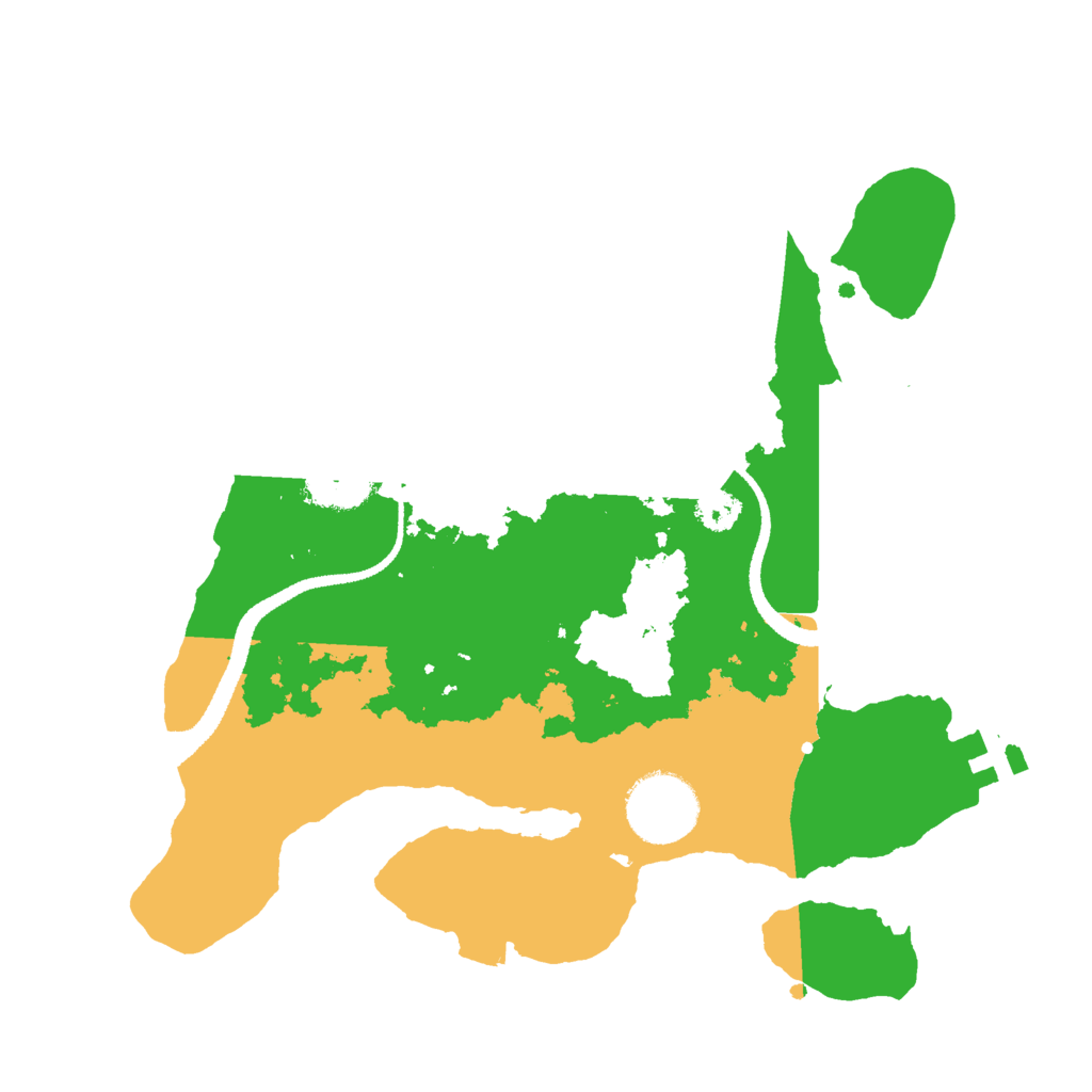 Biome Rust Map: Procedural Map, Size: 2700, Seed: 1764849716