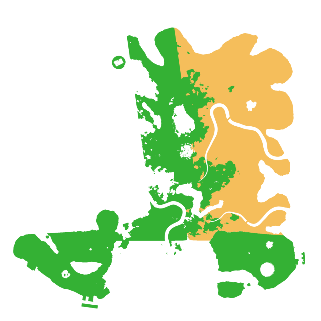 Biome Rust Map: Procedural Map, Size: 4000, Seed: 1711083953