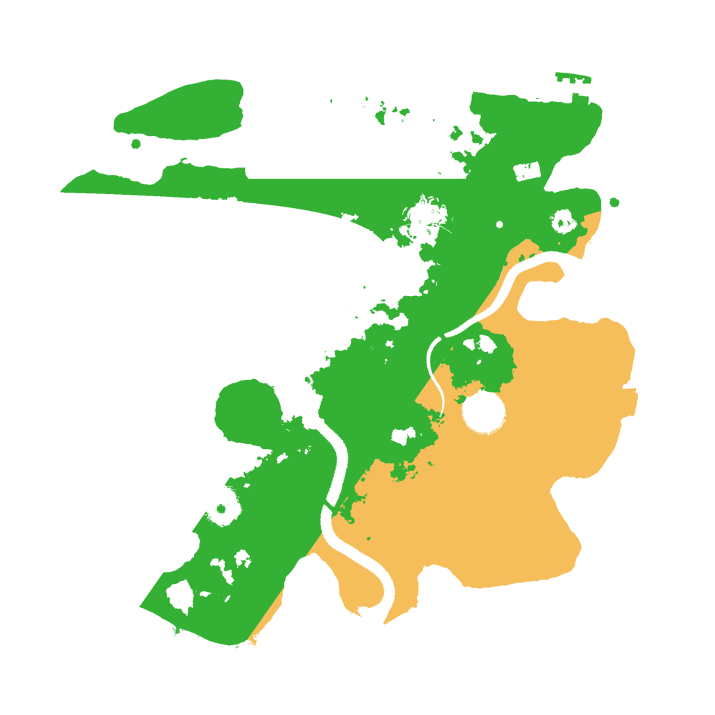 Biome Rust Map: Procedural Map, Size: 3000, Seed: 1568072615