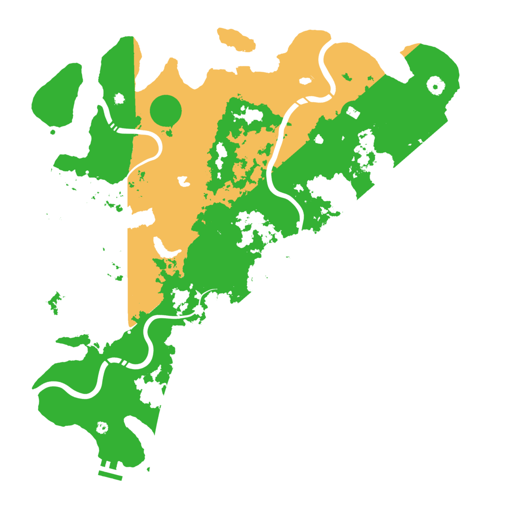 Biome Rust Map: Procedural Map, Size: 4250, Seed: 1345024840
