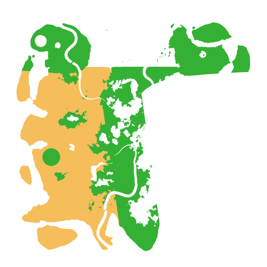 Biome Rust Map: Procedural Map, Size: 4000, Seed: 4712