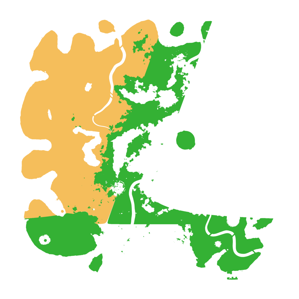 Biome Rust Map: Procedural Map, Size: 4250, Seed: 690442605