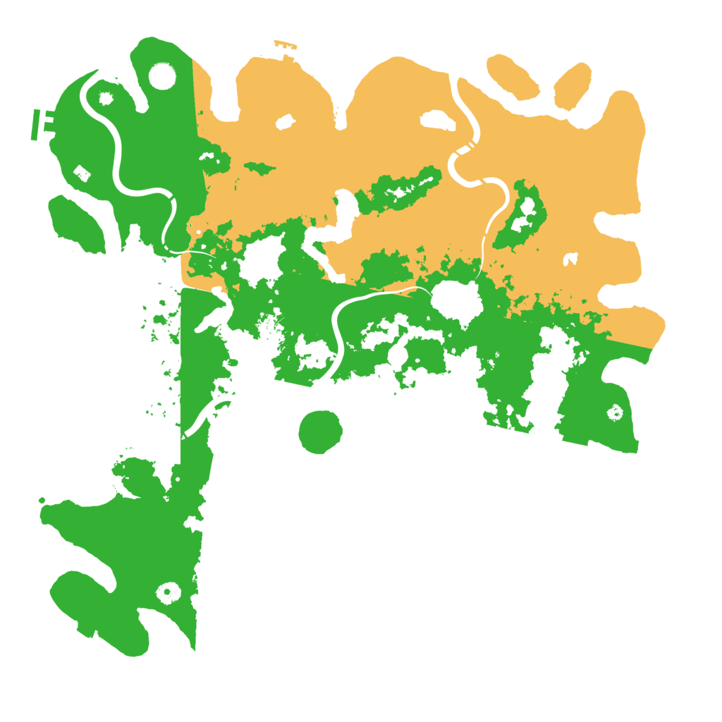 Biome Rust Map: Procedural Map, Size: 4700, Seed: 16844572