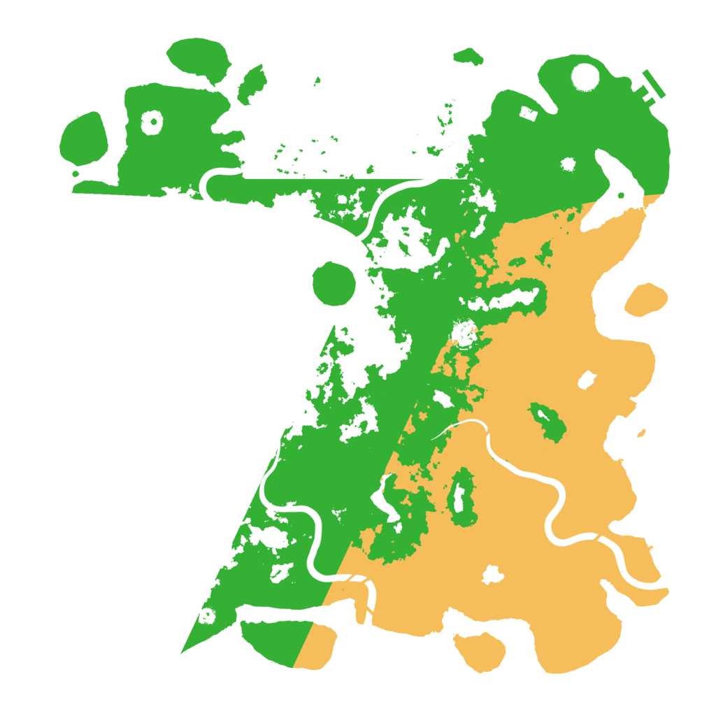 Biome Rust Map: Procedural Map, Size: 4500, Seed: 1447962607