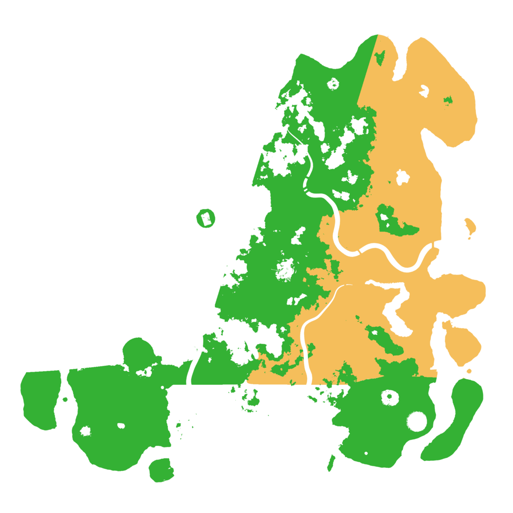 Biome Rust Map: Procedural Map, Size: 4500, Seed: 690181355