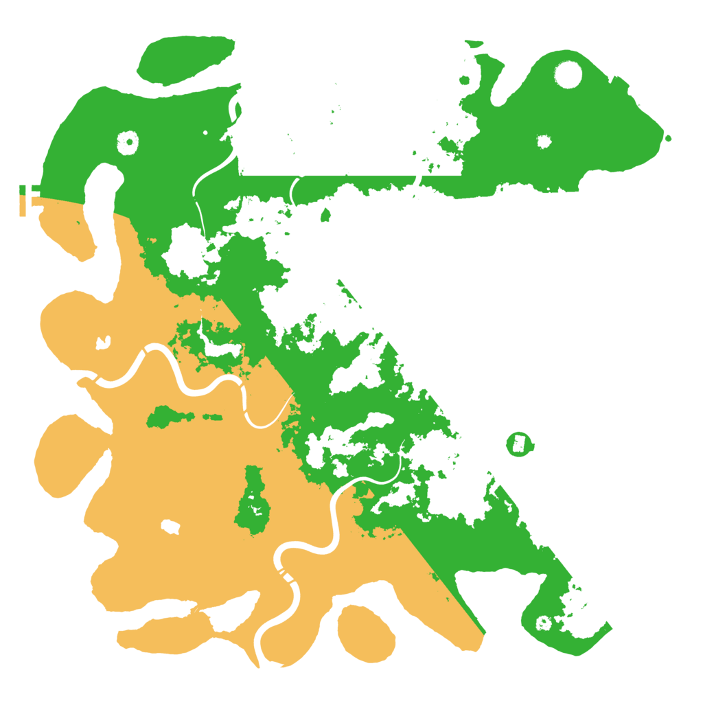 Biome Rust Map: Procedural Map, Size: 4500, Seed: 1684736304