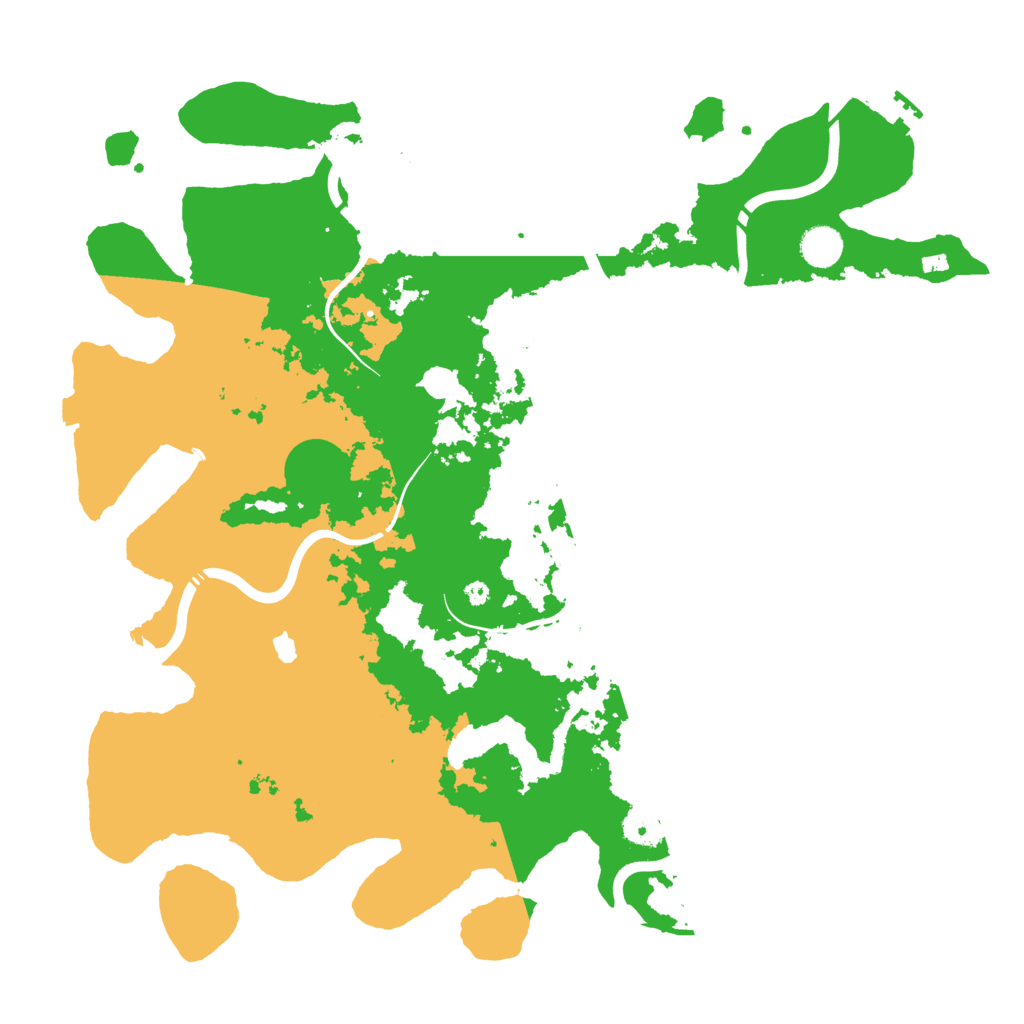 Biome Rust Map: Procedural Map, Size: 4300, Seed: 1094645460