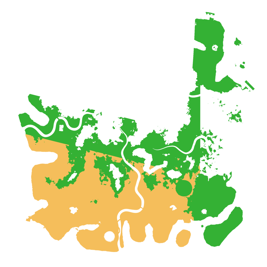 Biome Rust Map: Procedural Map, Size: 4500, Seed: 1533262867