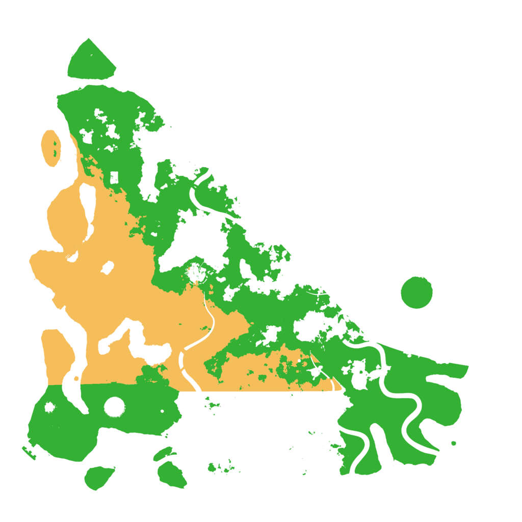 Biome Rust Map: Procedural Map, Size: 4500, Seed: 631694791