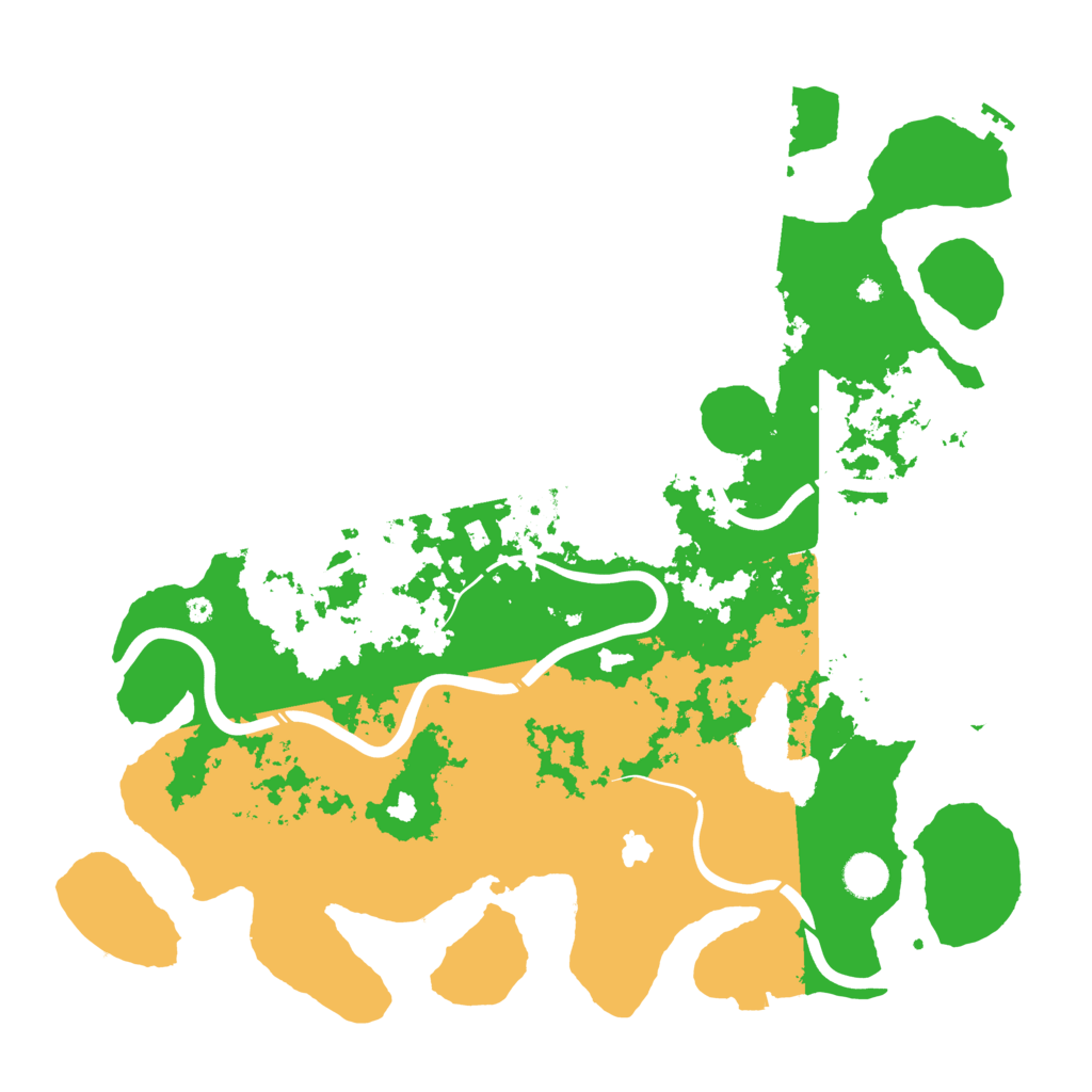 Biome Rust Map: Procedural Map, Size: 4250, Seed: 1393614501