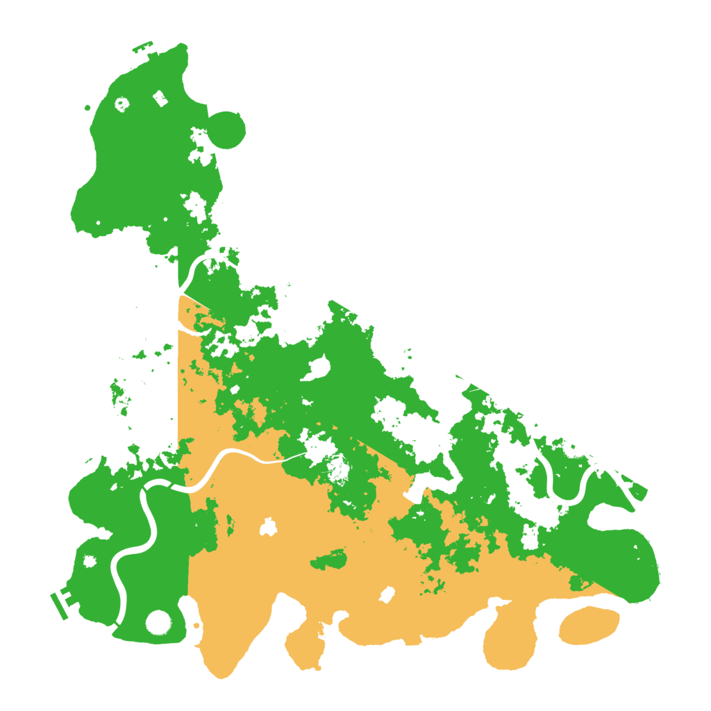 Biome Rust Map: Procedural Map, Size: 5000, Seed: 1824942943