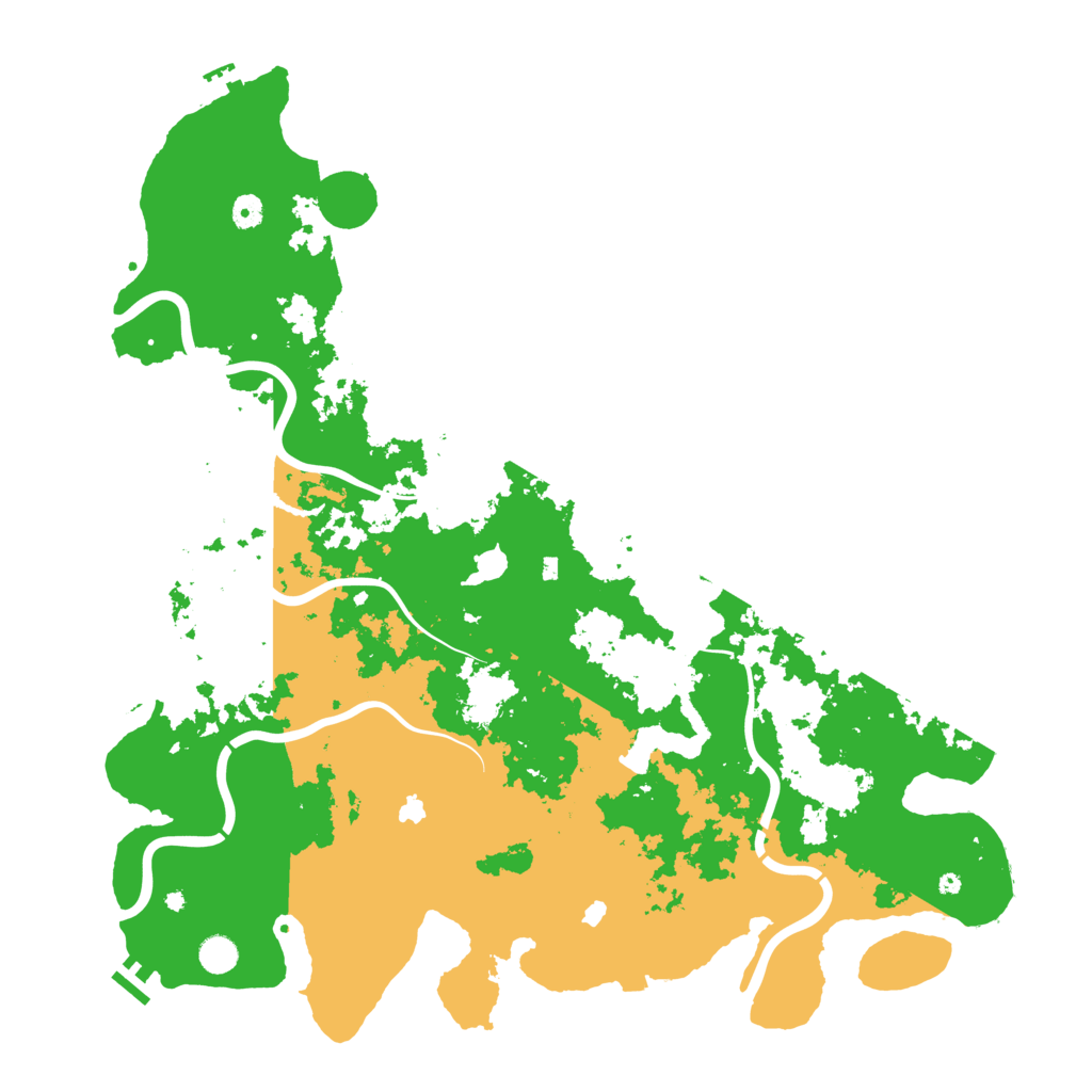 Biome Rust Map: Procedural Map, Size: 5000, Seed: 1824942943