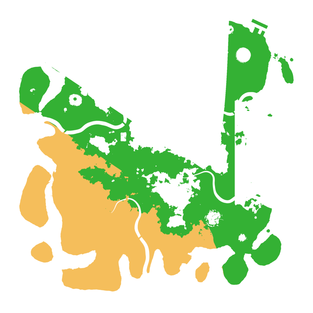 Biome Rust Map: Procedural Map, Size: 3750, Seed: 979939700
