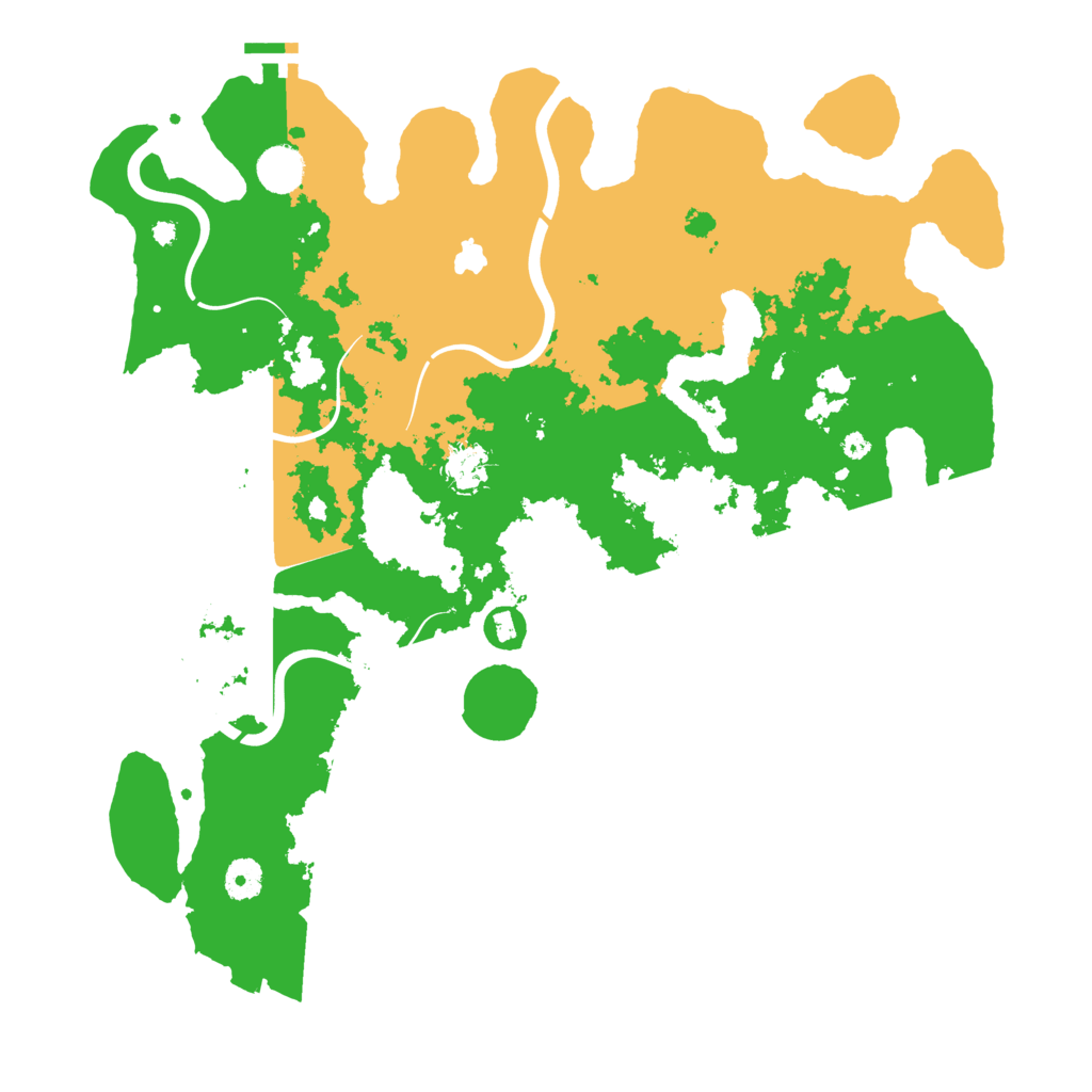 Biome Rust Map: Procedural Map, Size: 4100, Seed: 1926868101