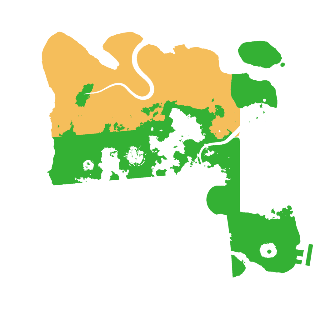 Biome Rust Map: Procedural Map, Size: 3000, Seed: 706903477